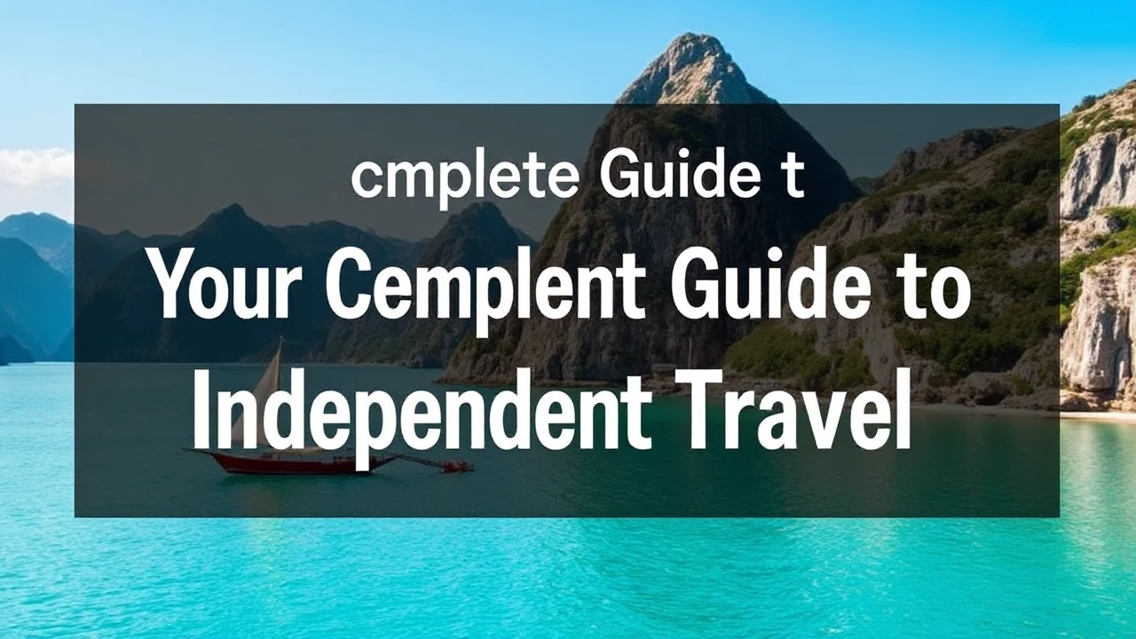 Your Complete Guide to Independent Travel: Top Tips for Venturing into the World By Yourself