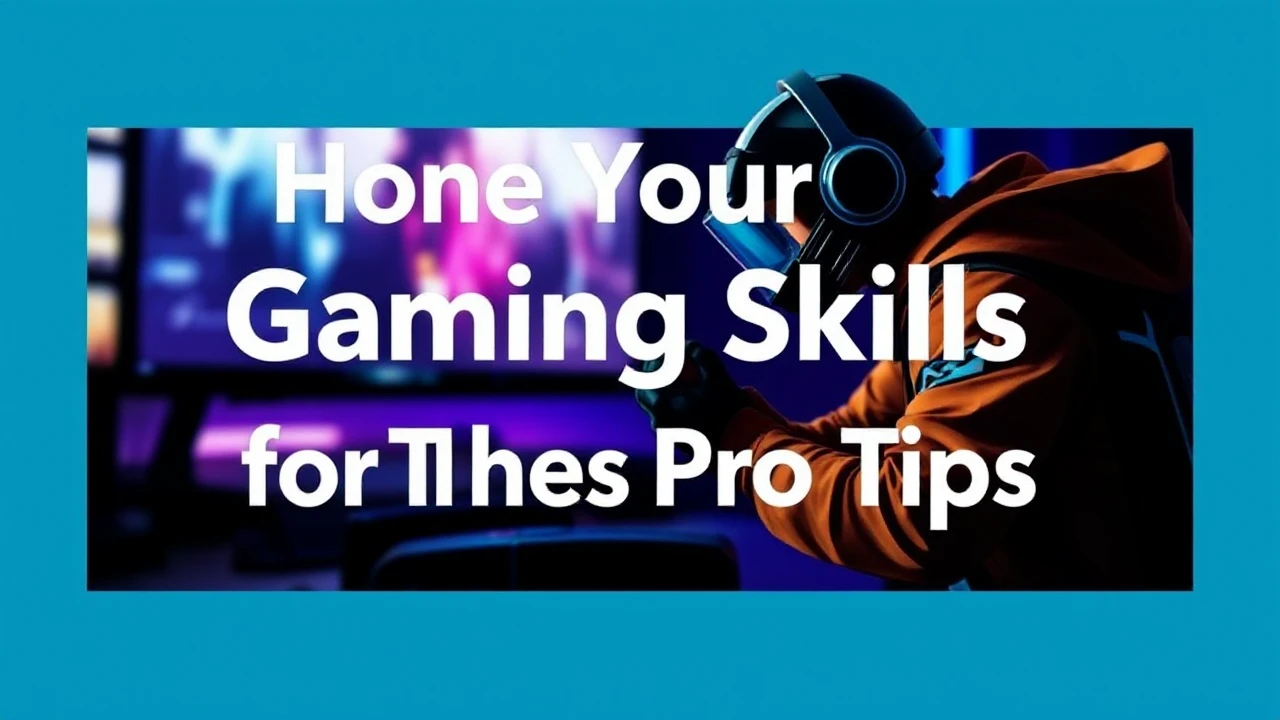 Hone Your Gaming Skills with These Pro Tips