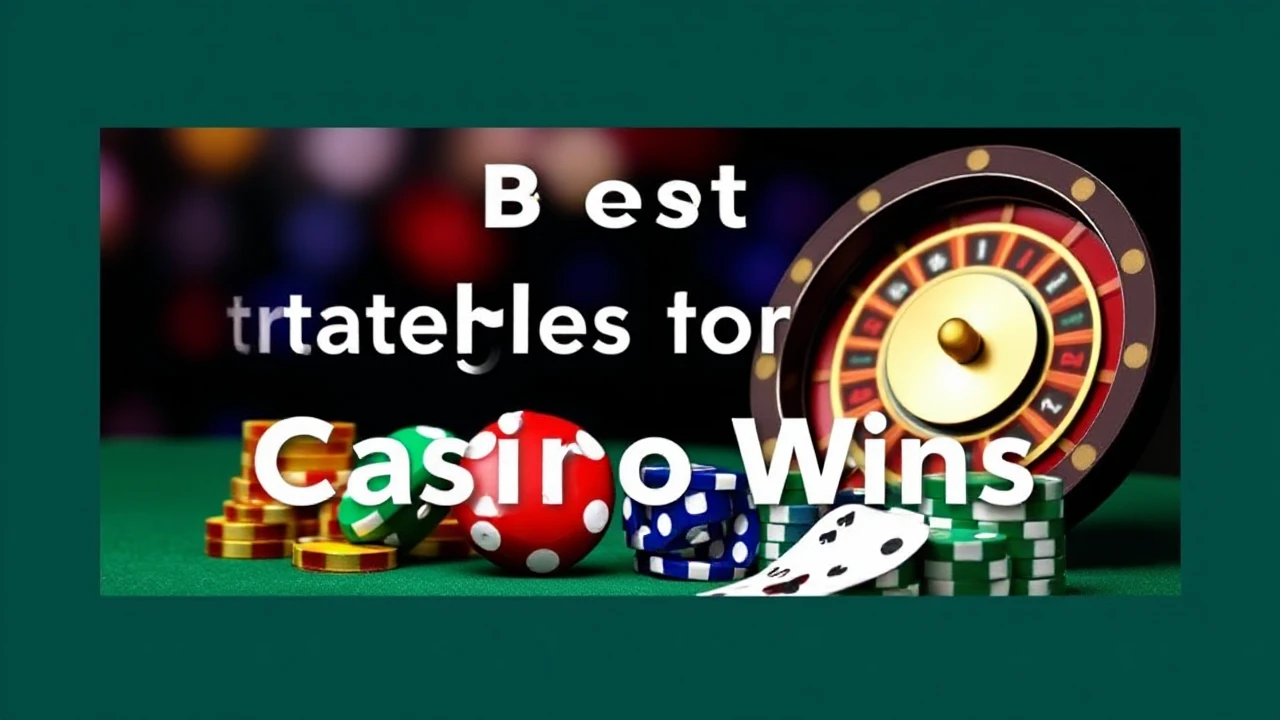 Best Strategies for Huge Casino Wins