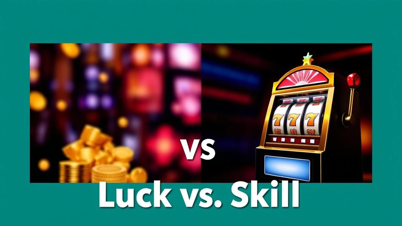 Luck vs. Skill: Unraveling the Debate on Winning at Casino Slots