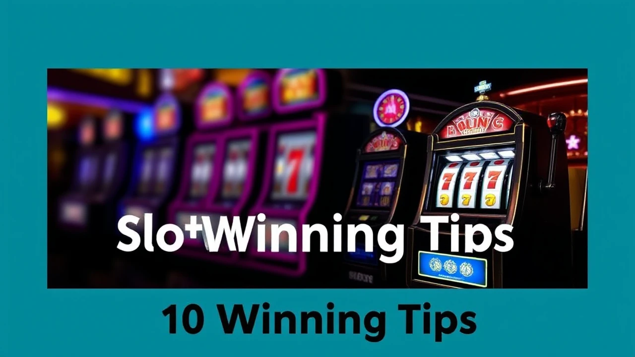 Get the Most Out of Slot Machines: 10 Winning Tips