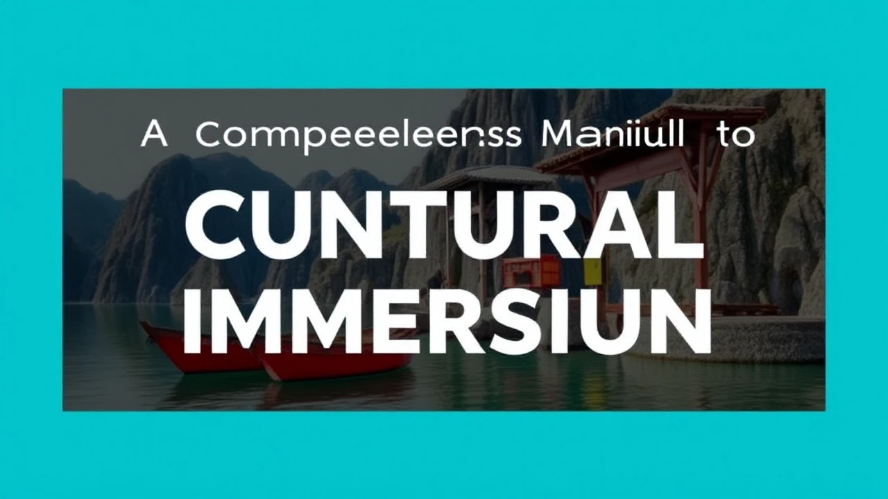 A Comprehensive Manual to Cultural Immersion: Embracing Local Traditions While Traveling