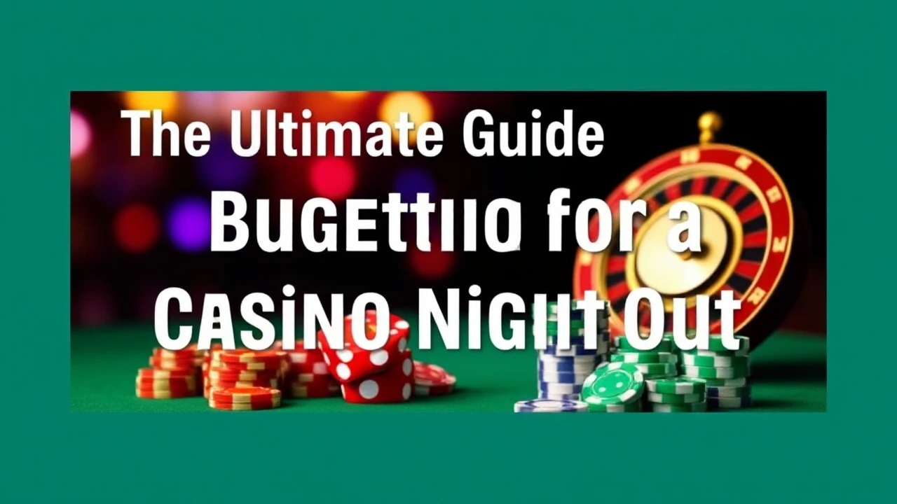 The Ultimate Guide to Budgeting for a Casino Night Out