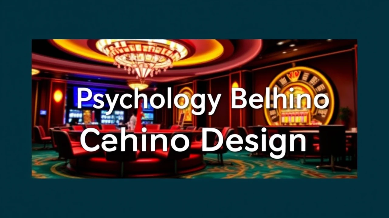 Unveiling the Psychology Behind Casino Design