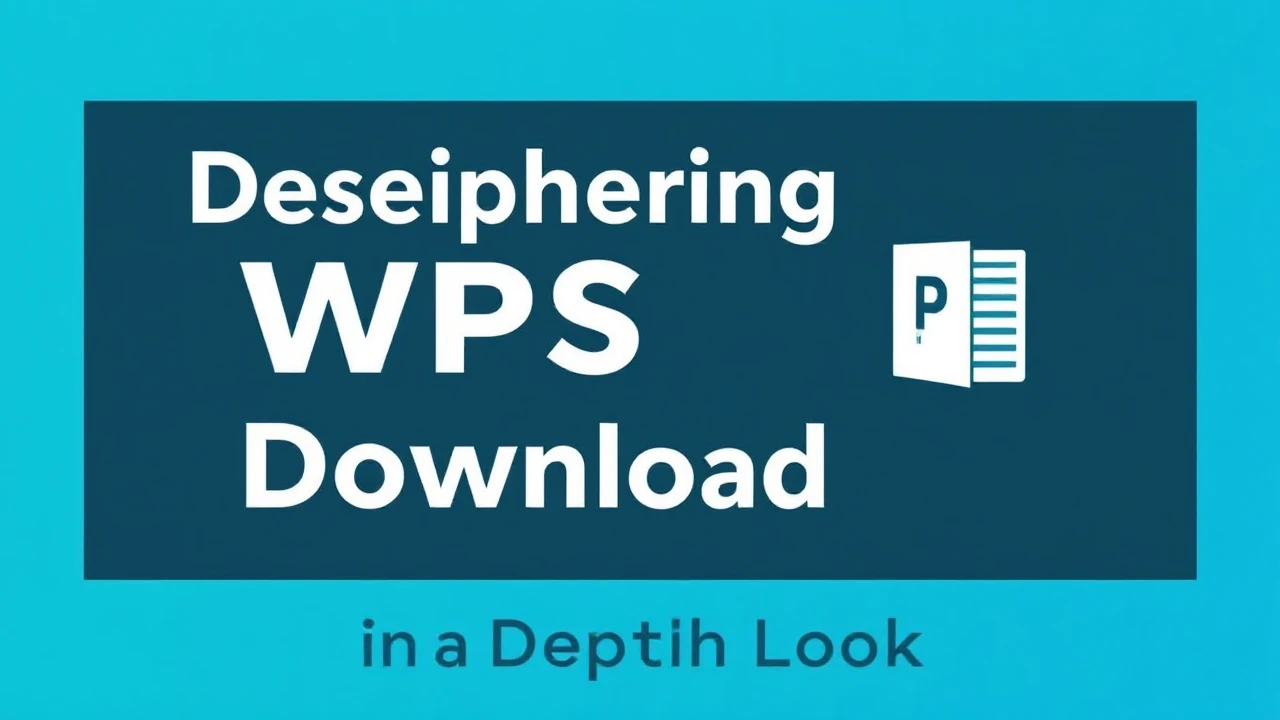 Deciphering WPS Download: An In-Depth Look