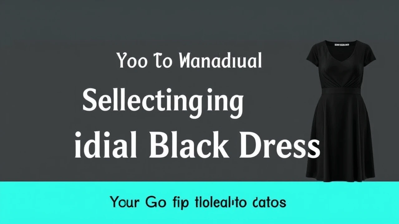 Your Go-To Manual of Selecting the Ideal Little Black Dress
