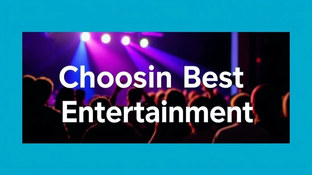 A Comprehensive Tutorial on Choosing the Best Entertainment for Every Event