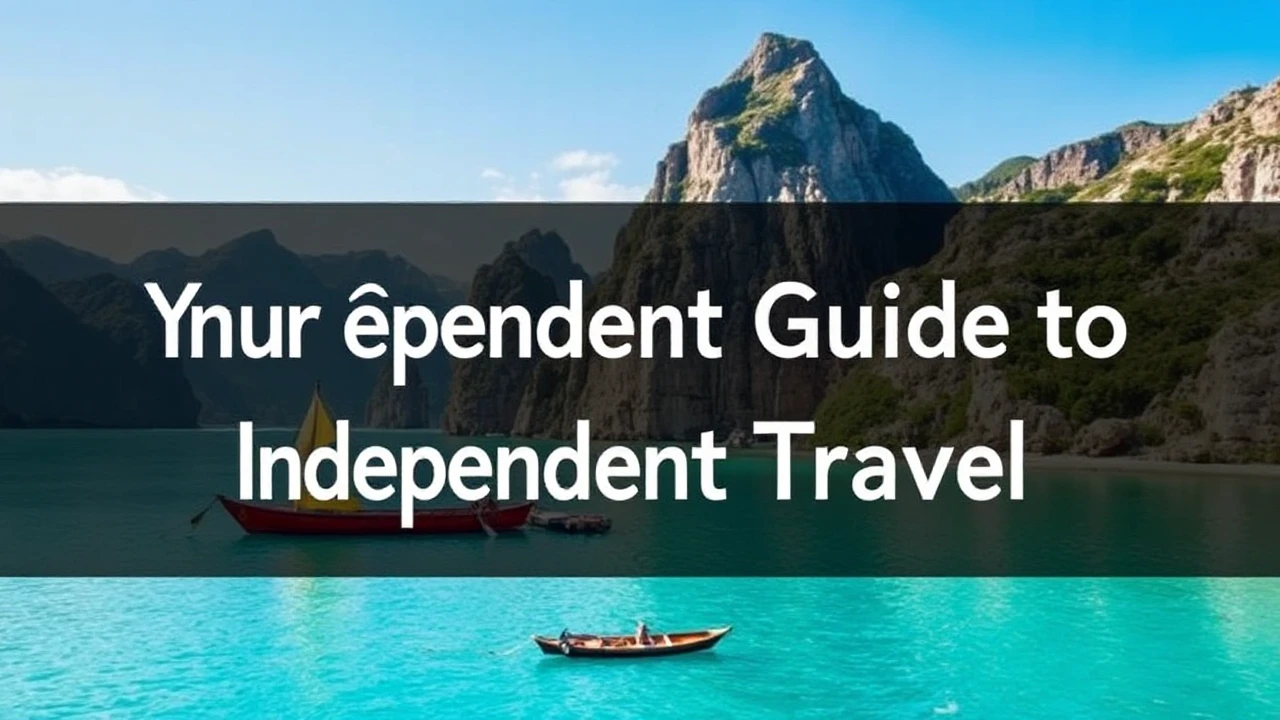 Your Complete Guide to Independent Travel: Key Tips for Venturing into the World Solo