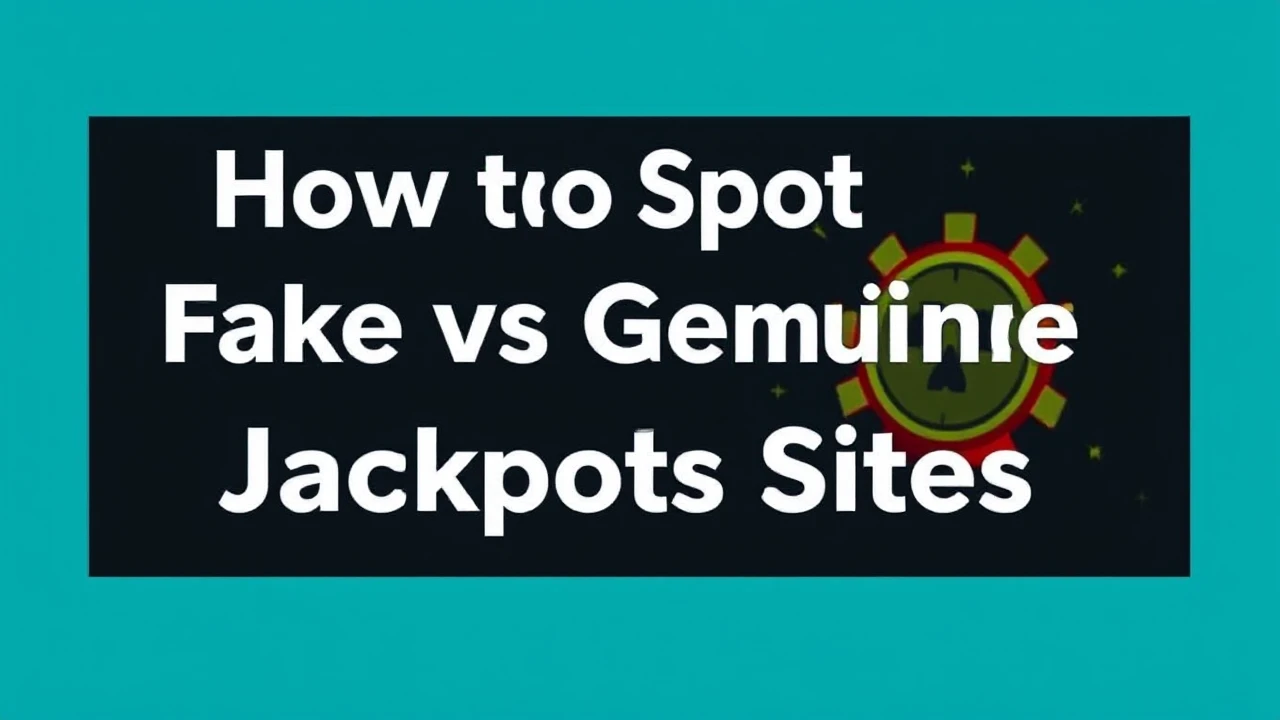 How to Spot Fake vs Genuine VIPWIN Jackpots Sites
