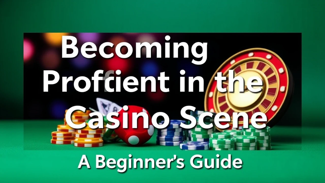 Becoming Proficient in the Casino Scene: A Beginner's Guide
