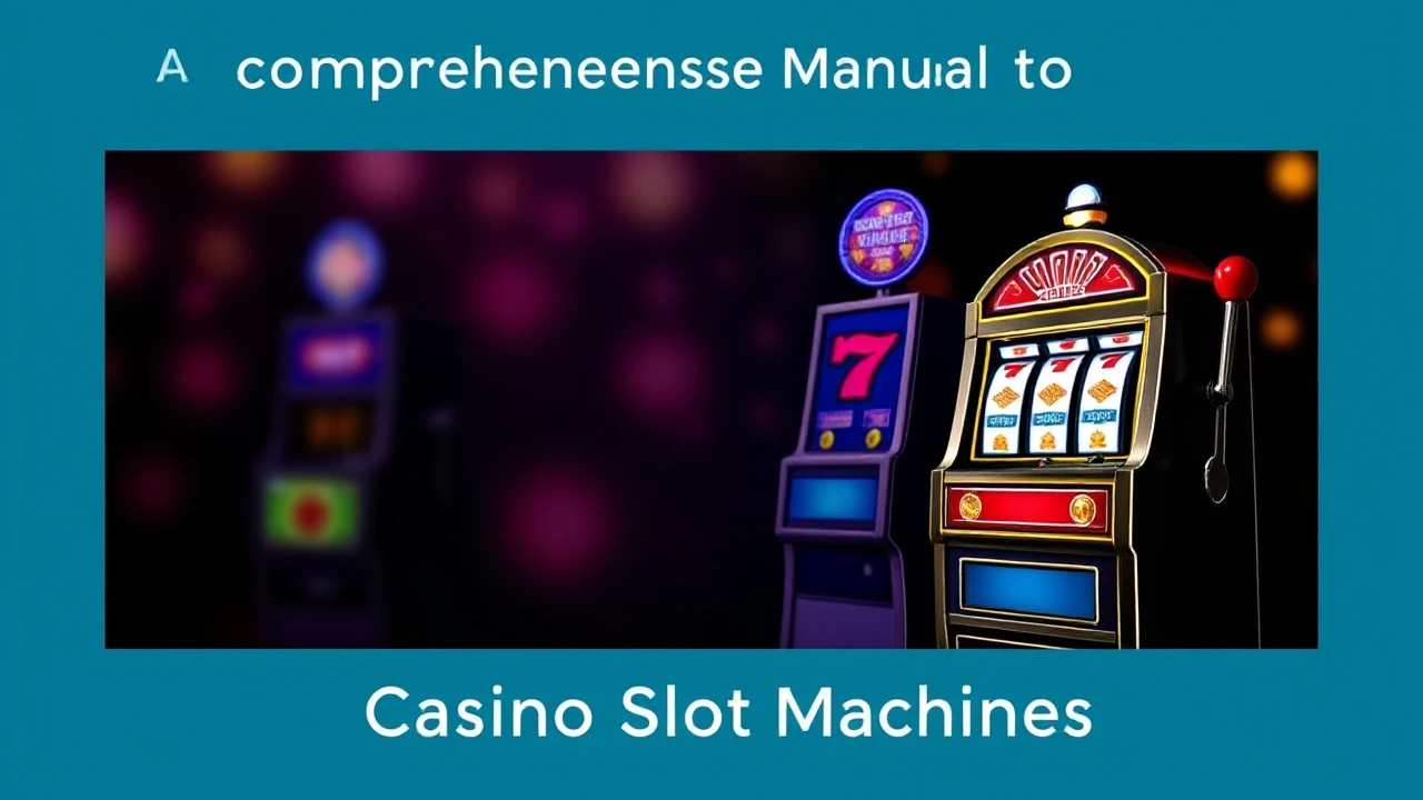 A Comprehensive Manual to Casino Slot Machines