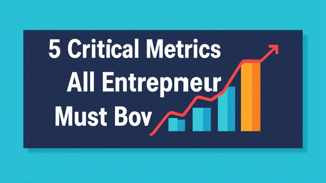 5 Critical Metrics All Entrepreneur Must Keep an Eye On