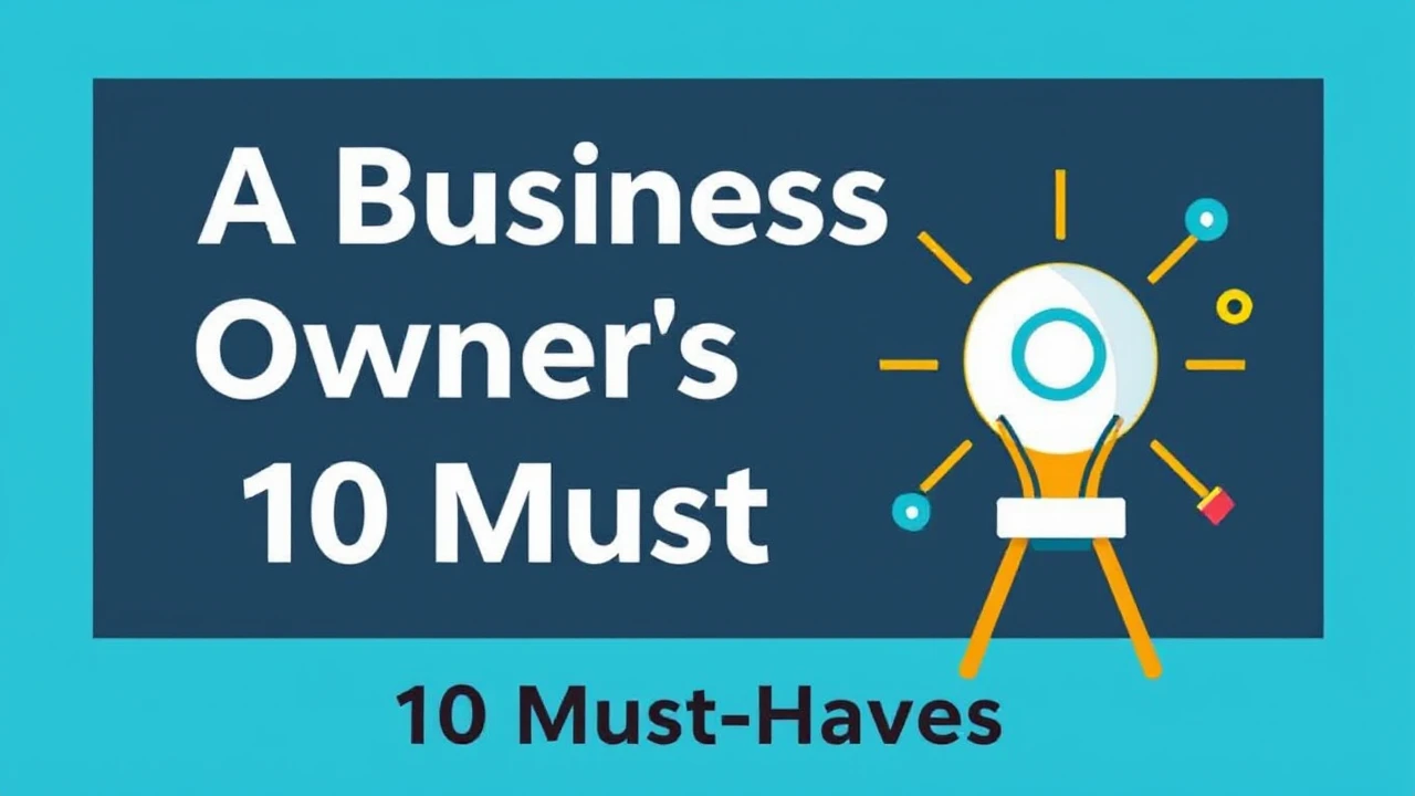 A Business Owner's Guide to Essential Tools: 10 Must-Haves