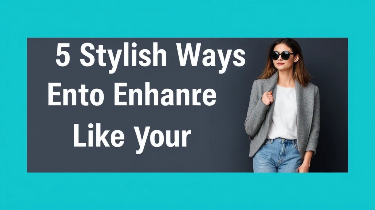 5 Stylish Ways to Enhance Your Outfit Like an Expert