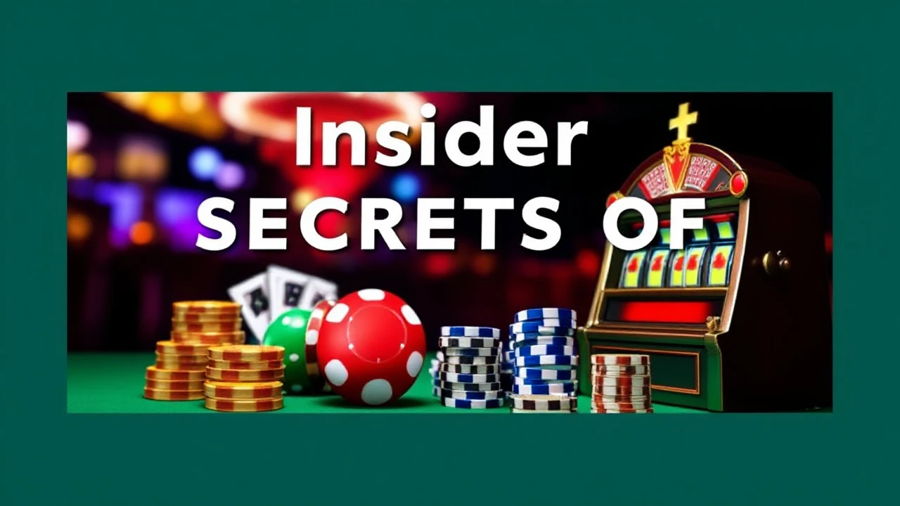 Sharing Insider Secrets of Casinos: All You Need