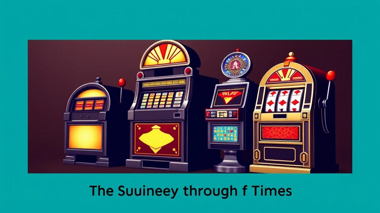 A Journey Through Time: The Evolution of Slot Machines