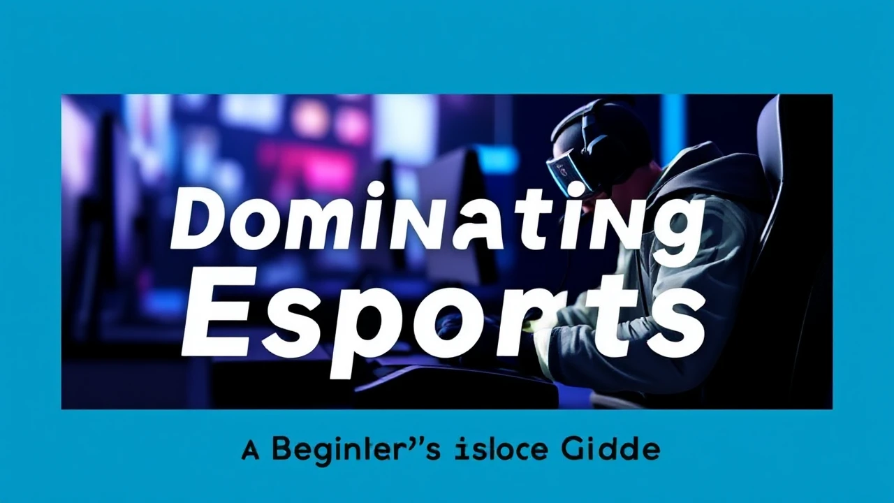 Dominating Esports: A Beginner's Guide to Ruling the Game