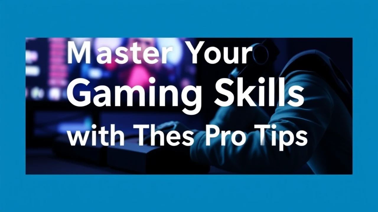 Master Your Gaming Skills with These Pro Tips