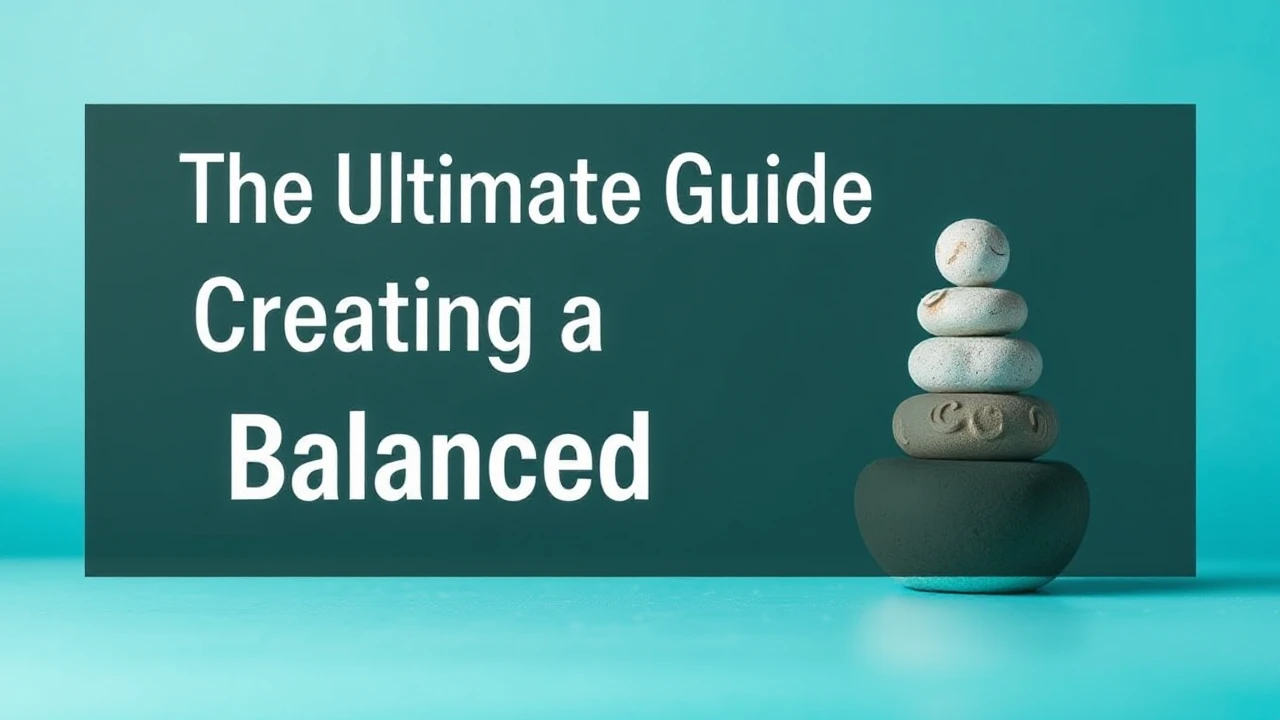The Ultimate Guide to Creating a Balanced Lifestyle