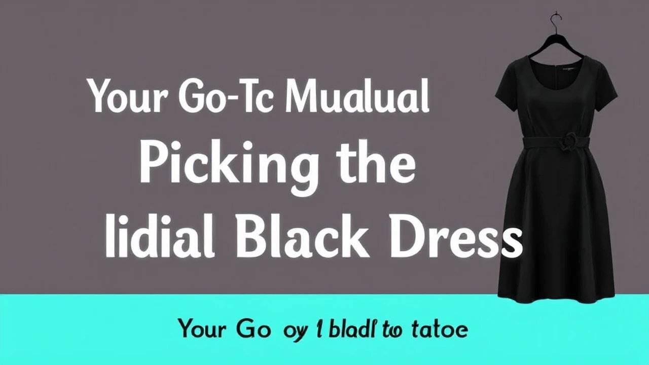 Your Go-To Manual of Picking the Ideal Little Black Dress