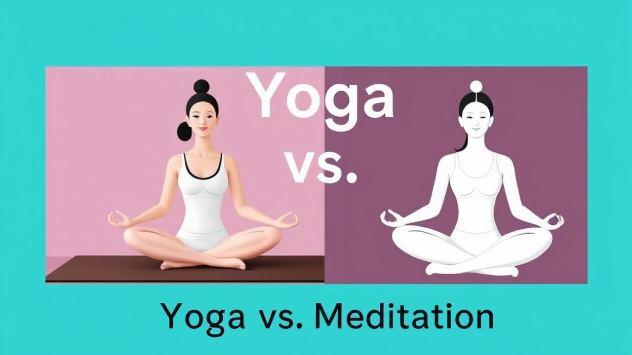 Yoga vs. Meditation: Comparing the Distinct Benefits of Each Practice