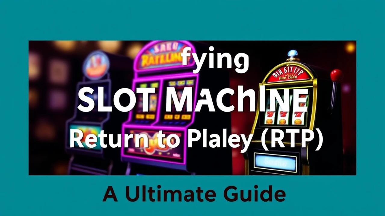 Demystifying Slot Machine Return to Player (RTP): A Ultimate Guide