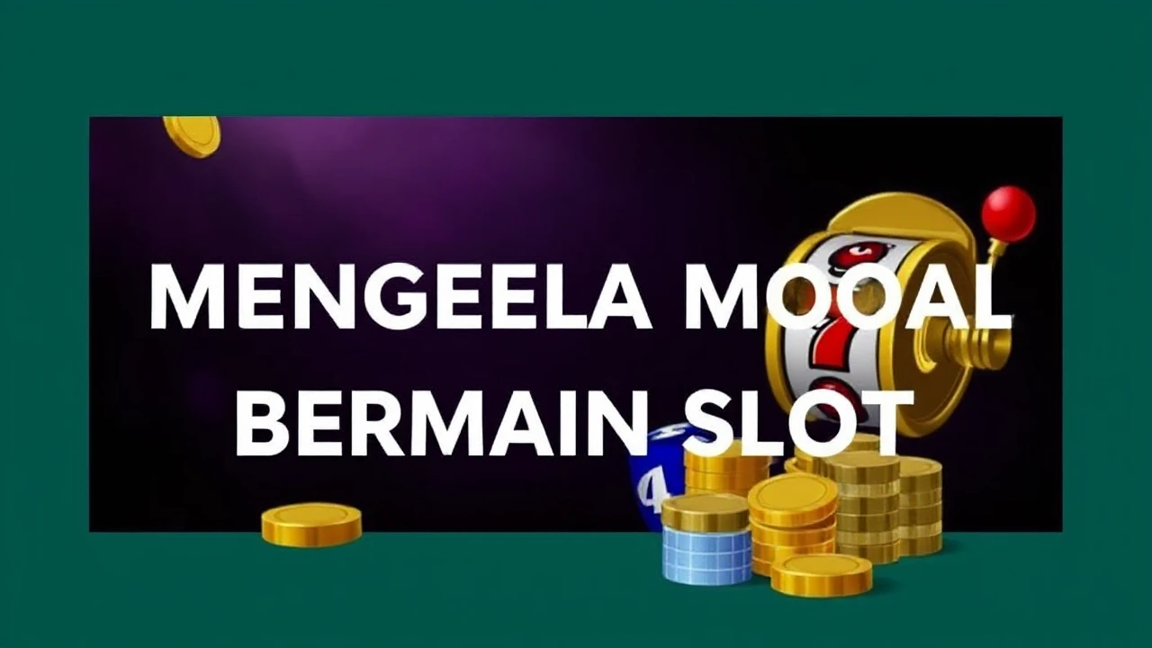 Cara Terbaik Mengelola Modal Bermain Slot