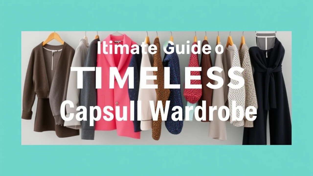 The Ultimate Guide to Creating a Timeless Capsule Wardrobe