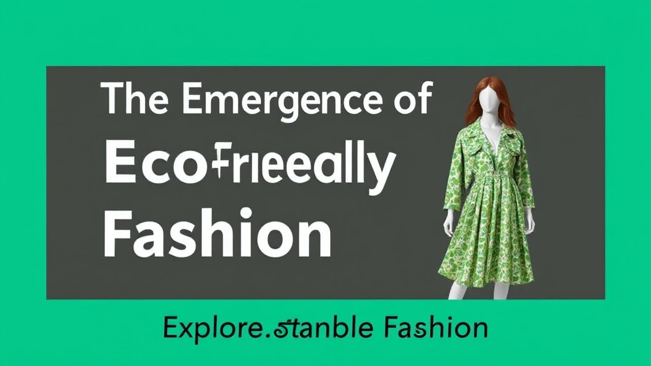 The Emergence of Eco-Friendly Fashion: A Complete Handbook