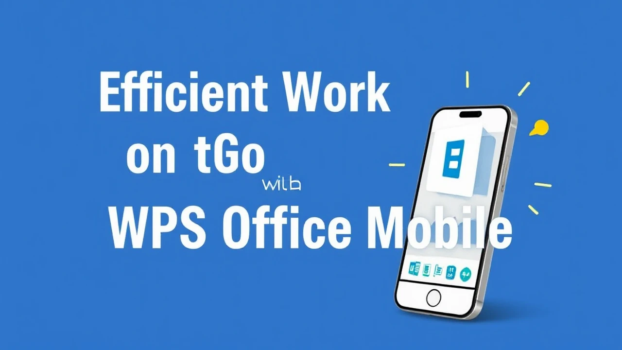 Efficient Work on the Go with WPS Office Mobile