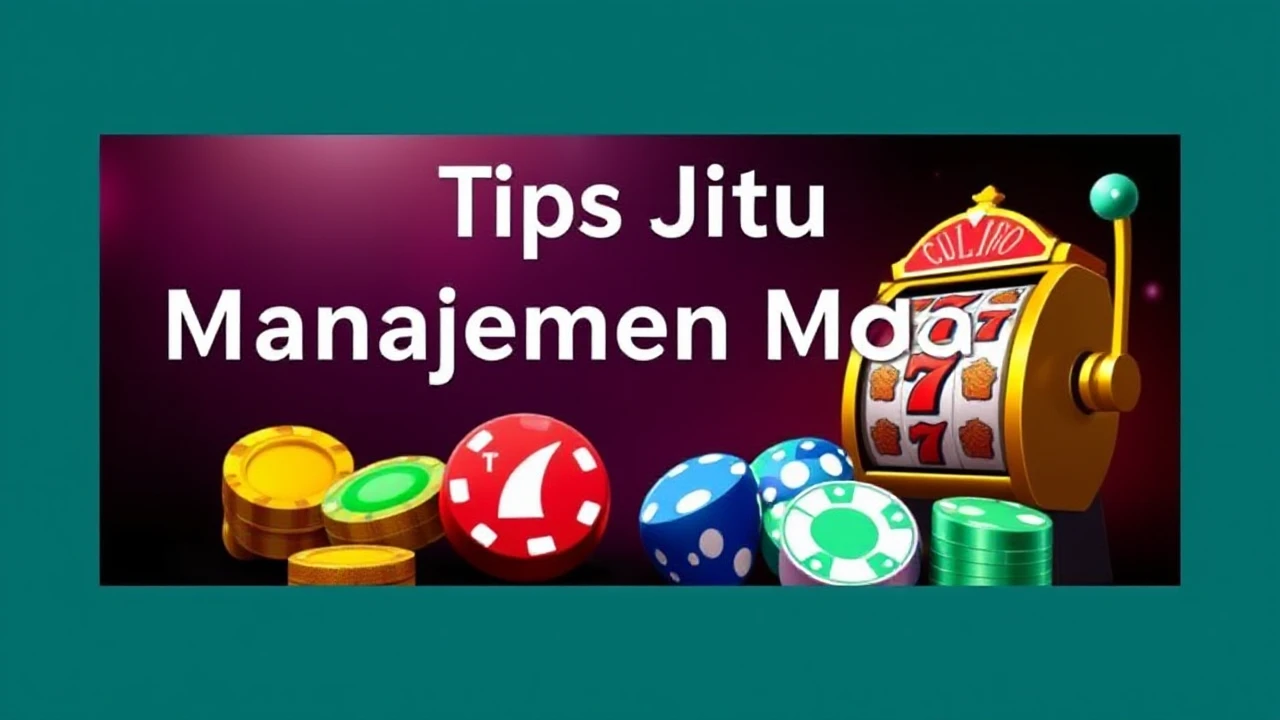 Tips Jitu Manajemen Modal di Slot Casino