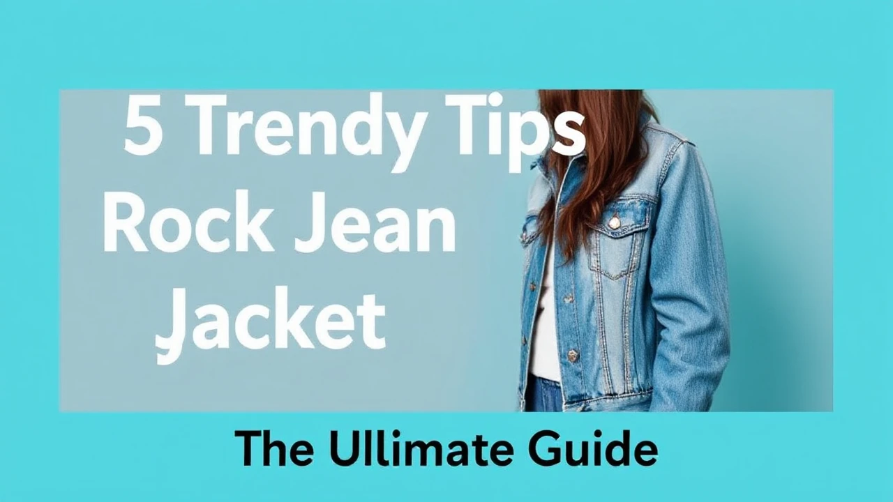 5 Trendy Tips to Rock Jean Jackets This Season: Your Ultimate Guide