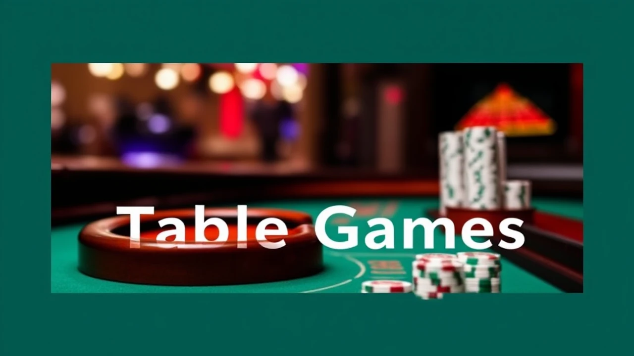 Mastering Casino Table Games: Strategies to Come Out on Top