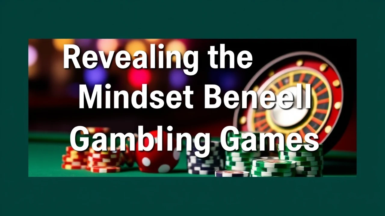 Revealing the Mindset Beneath Gambling Games
