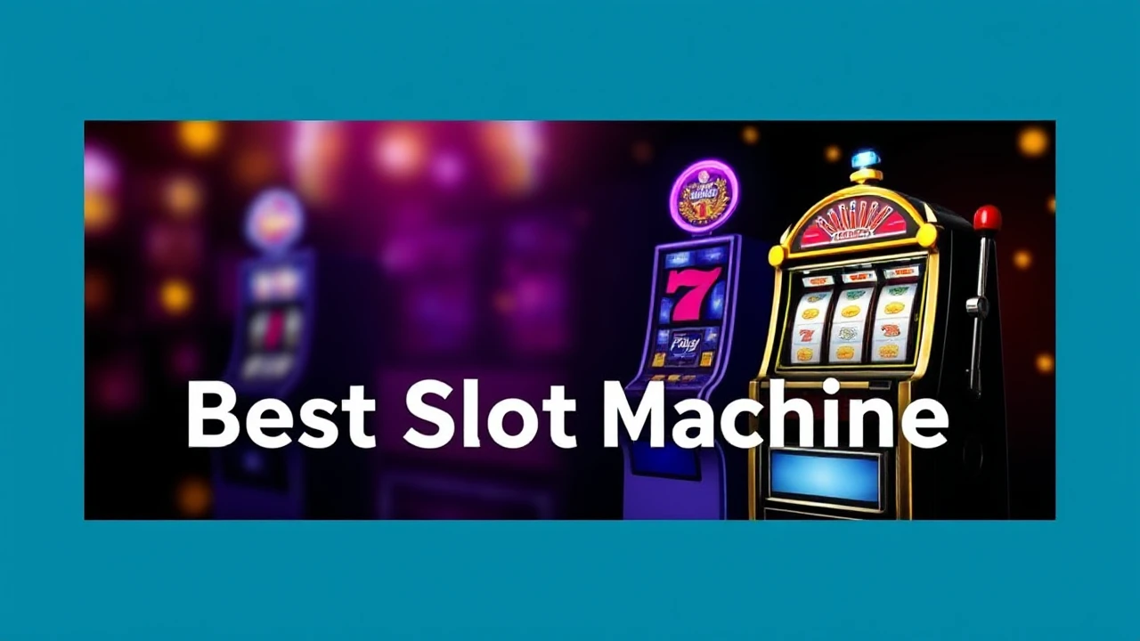 Your Go-To Manual for Choosing the Best Slot Machine