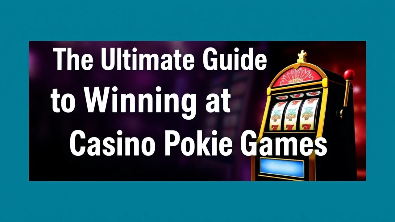The Ultimate Guide to Winning at Casino Pokie Games