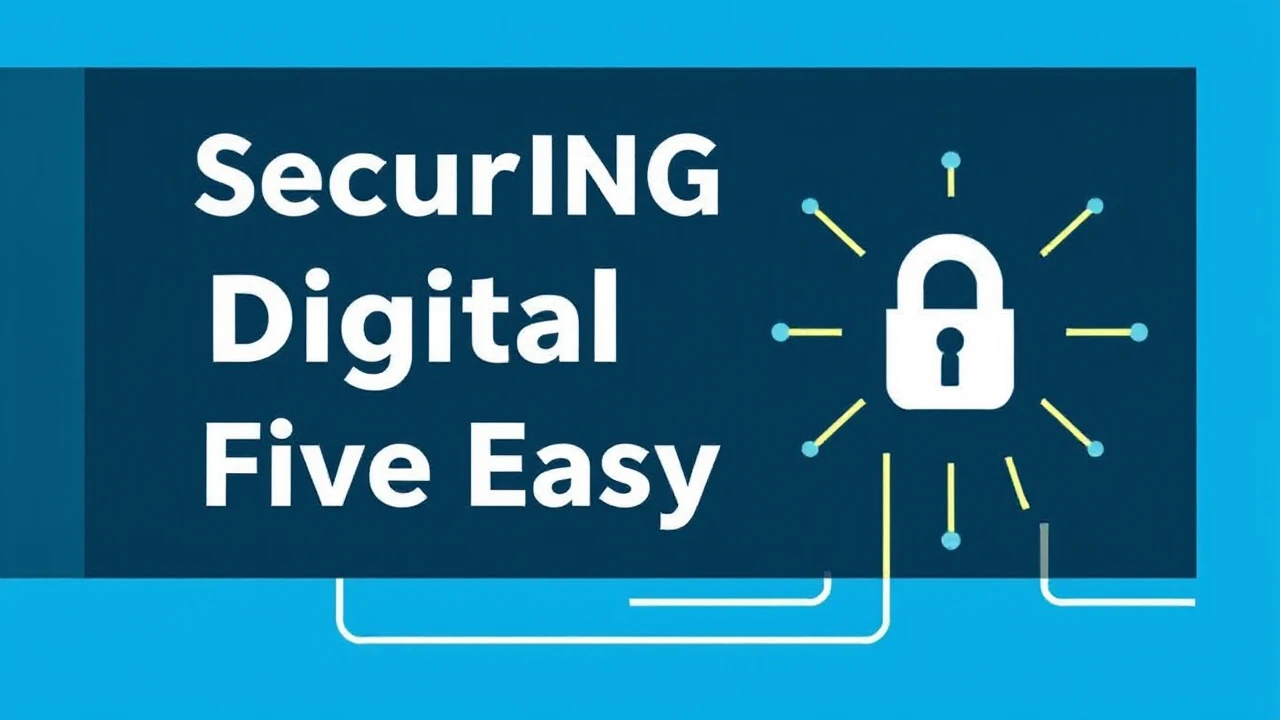Securing Your Digital Devices: Five Easy Tips