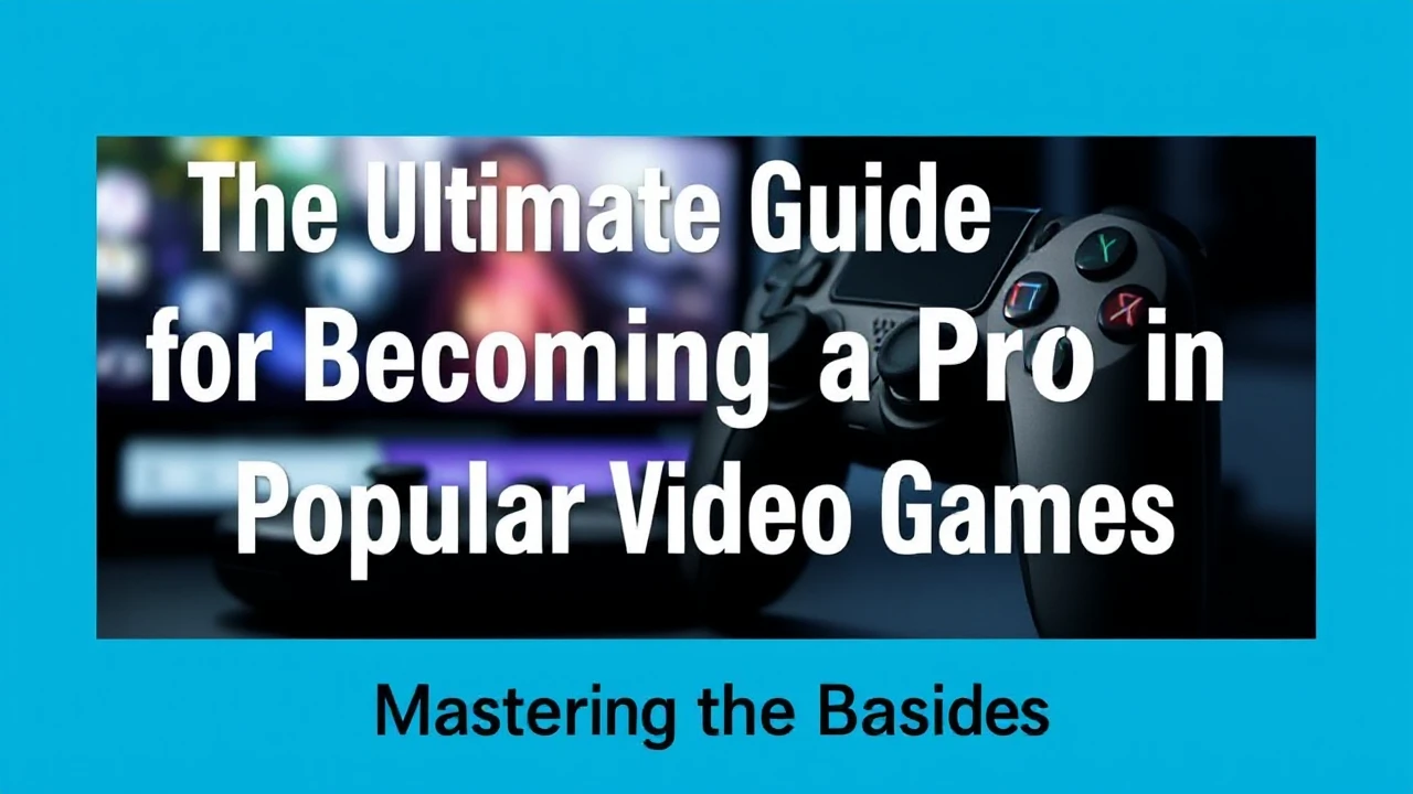 The Ultimate Guide for Becoming a Pro in Popular Video Games