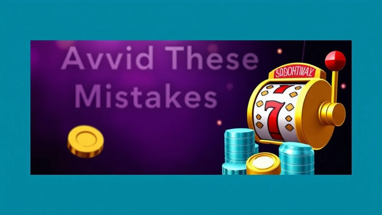 Avoid These Common Mistakes When Playing Casino Slots