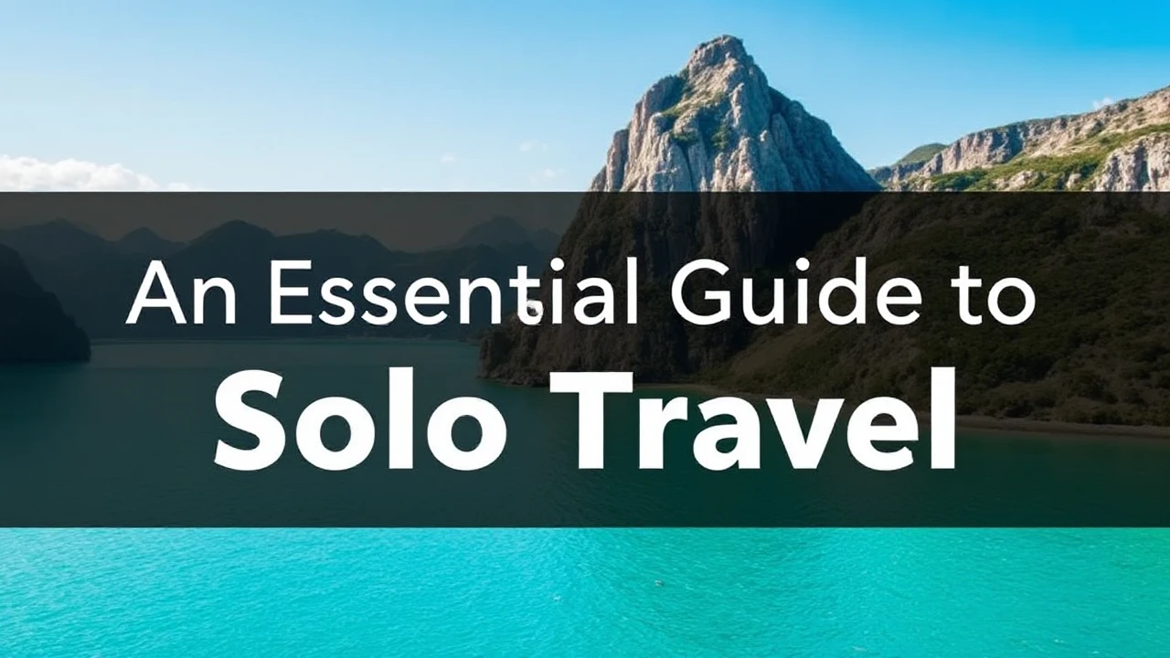 An Essential Guide to Solo Travel: Key Tips for Venturing into the World Alone