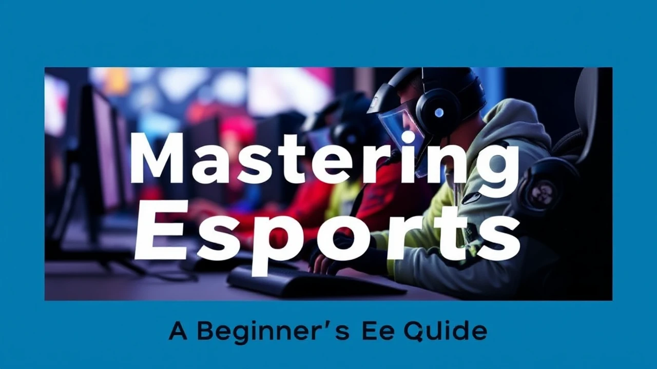 Mastering Esports: A Beginner's Guide to Competitive Gaming