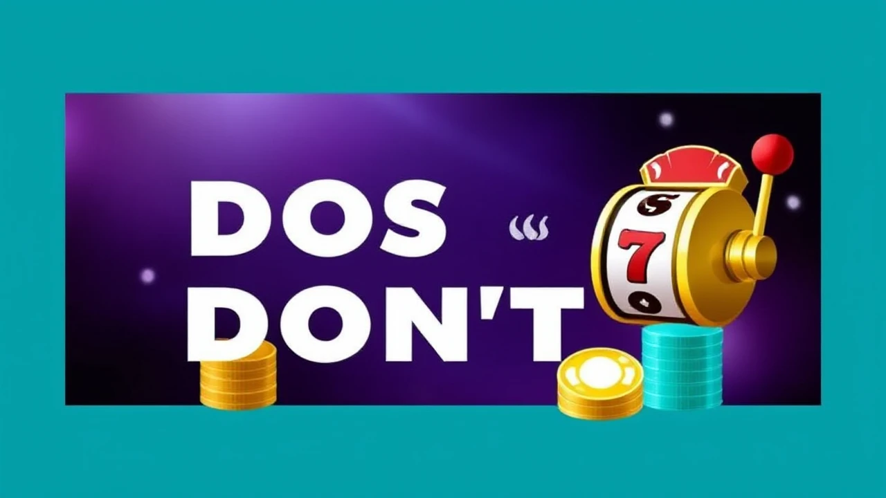 Understanding the Dos and Don'ts of Online Casino Slot Betting: Your Go-To Manual