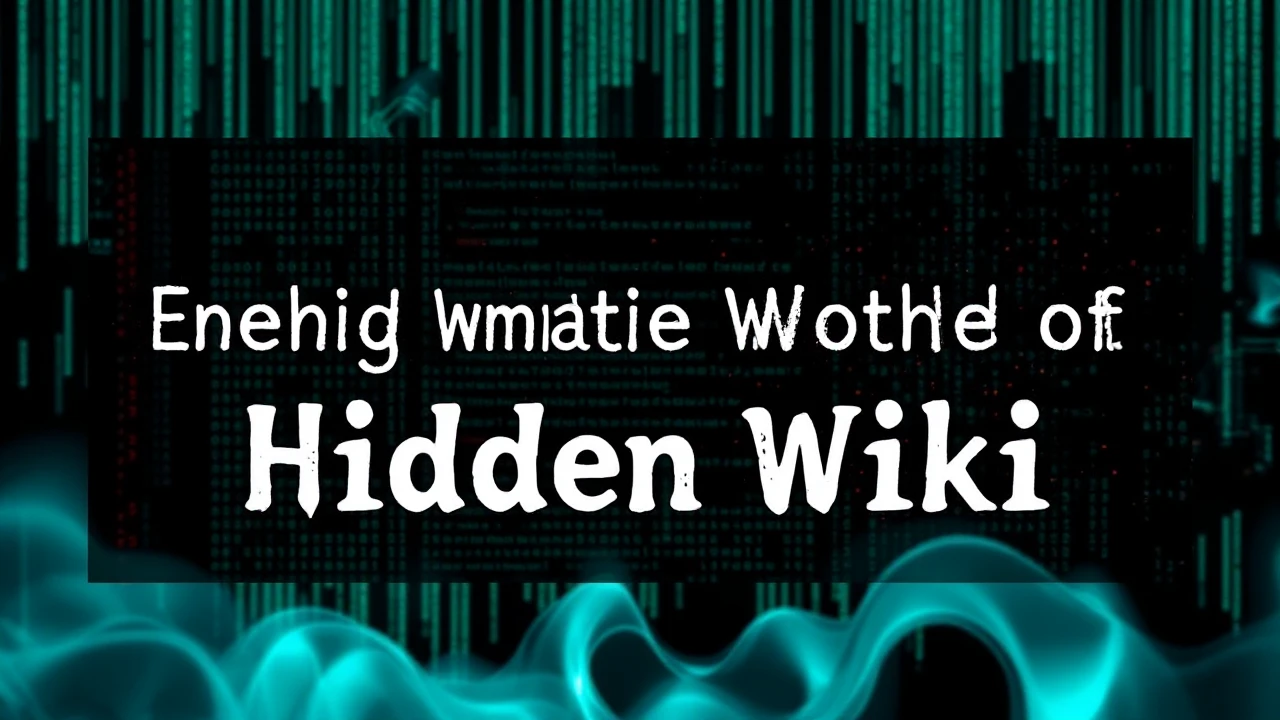 Probing the Enigmatic World of the Hidden Wiki