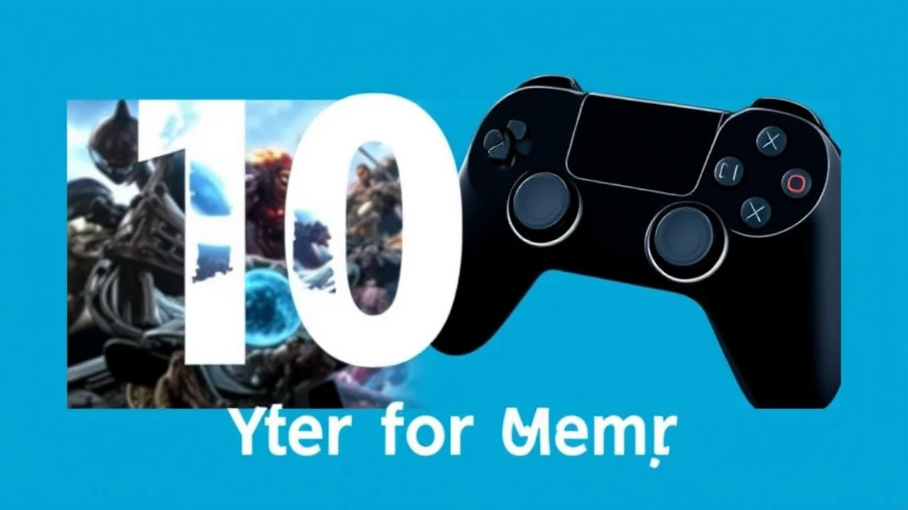 Top 10 Essential Games of the Year for Gamers