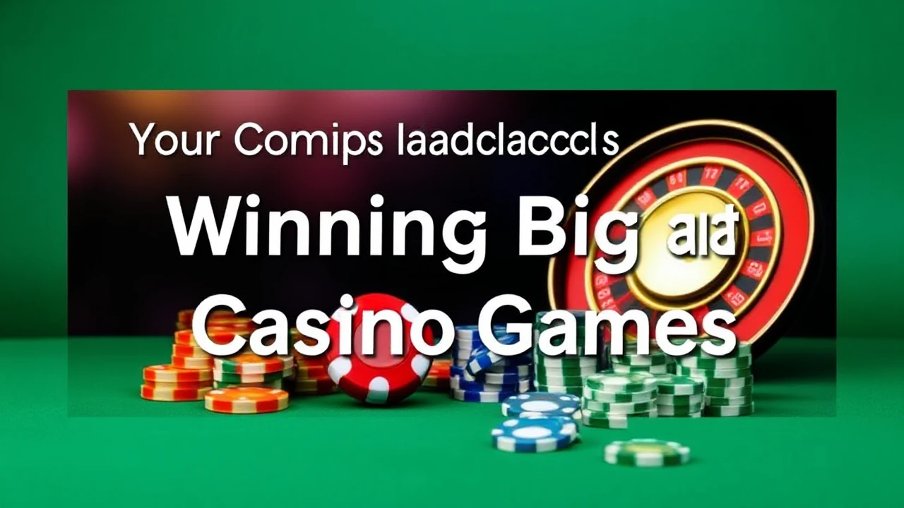 Your Complete Handbook of Winning Big at Casino Games