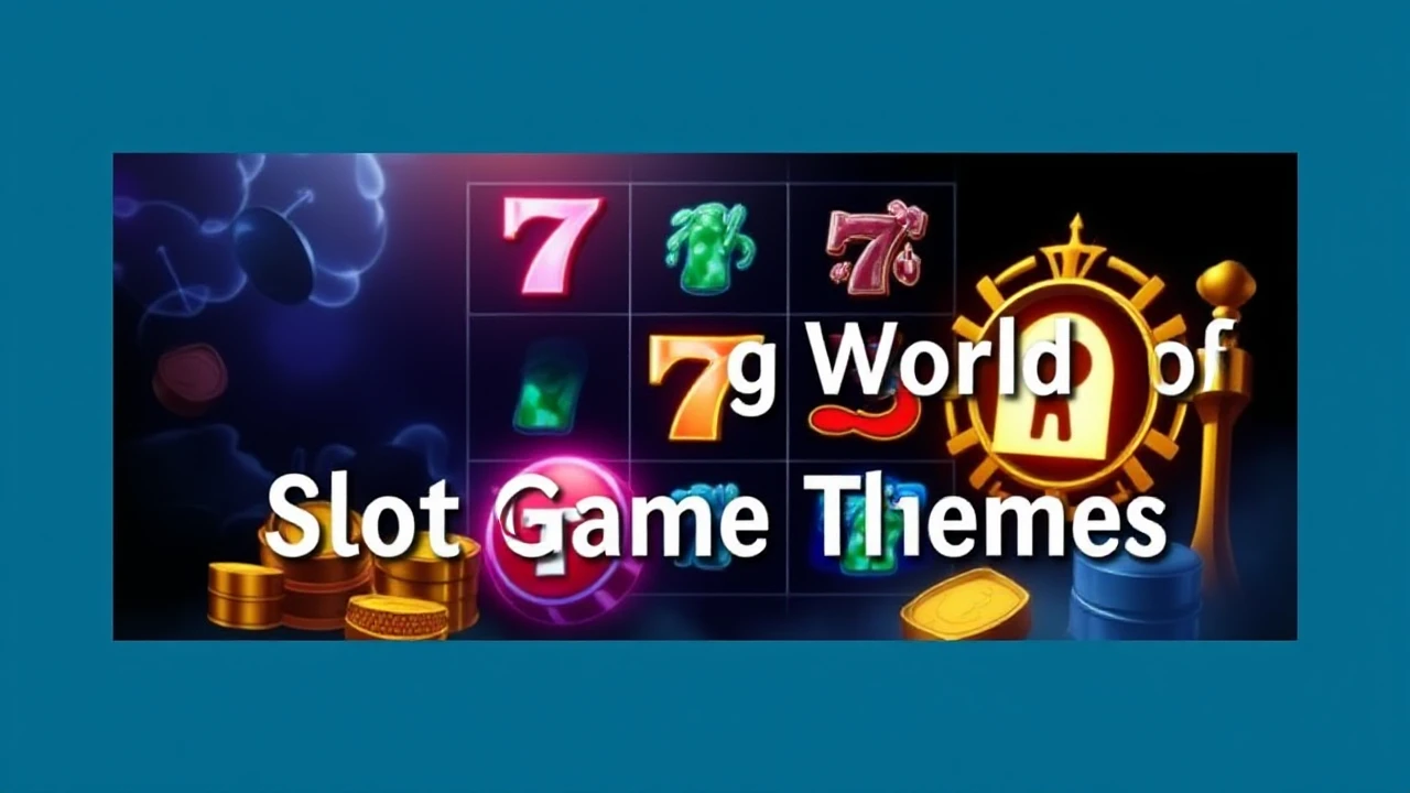 Exploring the Captivating World of Slot Game Themes