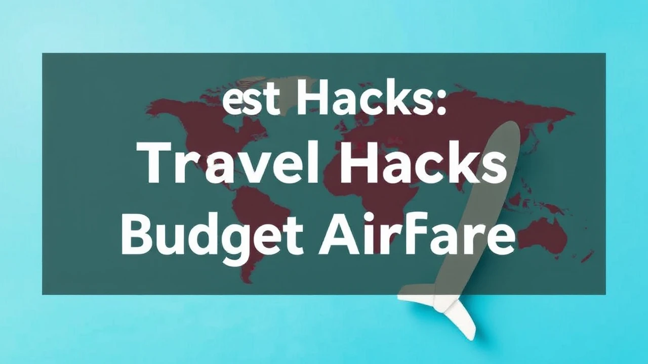 Expert Tips on Travel Hacks: Mastering Budget Airfare