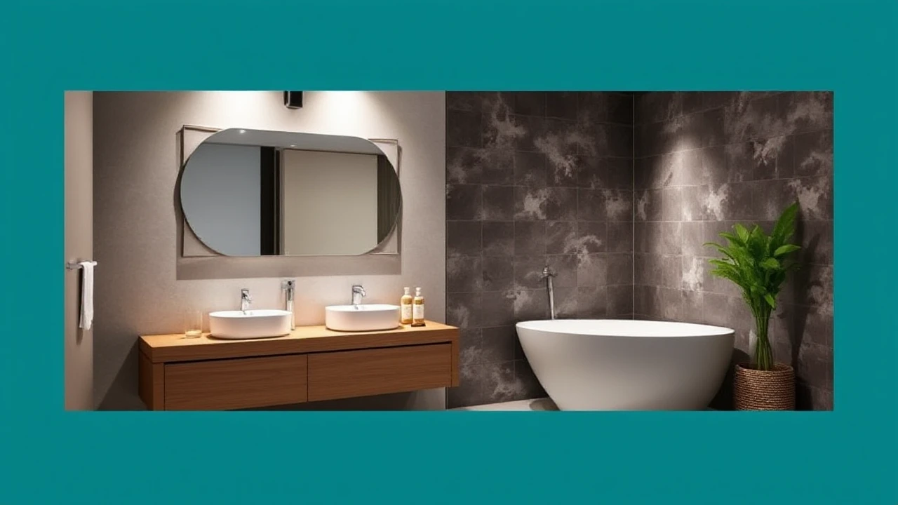 Astuces d'éclairage : mettre en valeur votre salle de bain avec des spots encastrables