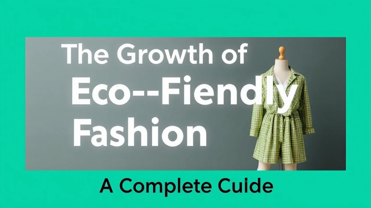 The Growth of Eco-Friendly Fashion: A Complete Guide