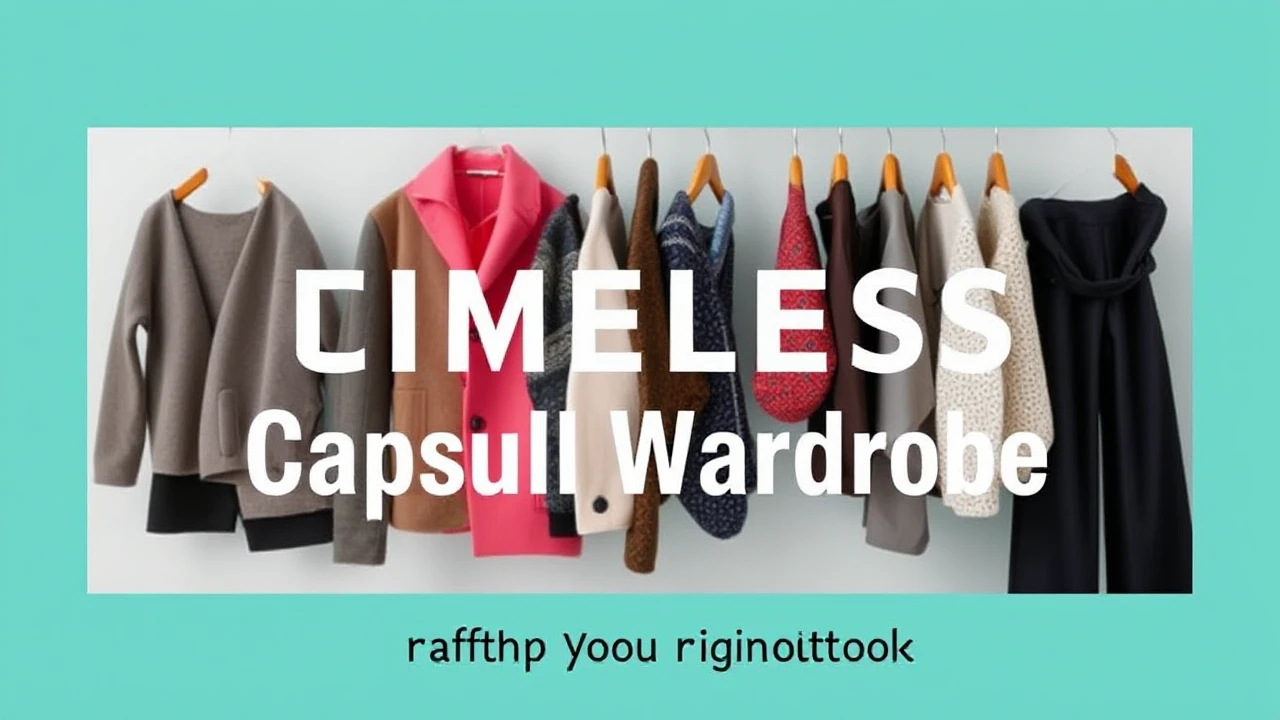 A Comprehensive Manual to Creating a Timeless Capsule Wardrobe